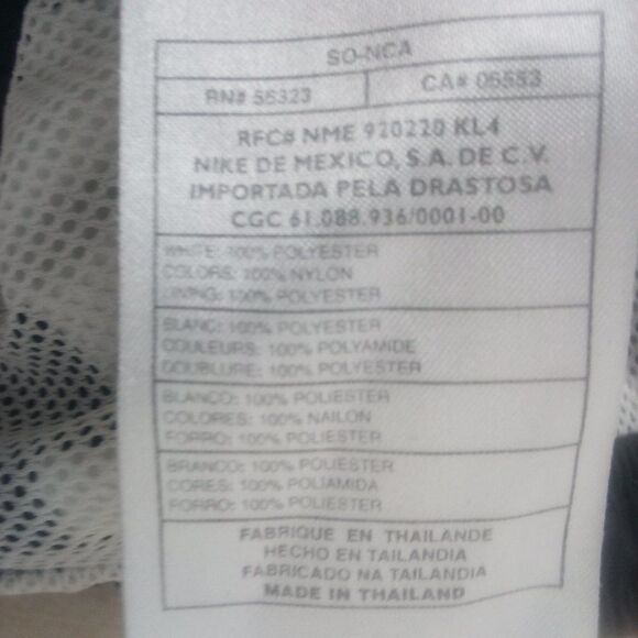 Vintage 90s Nike Spell Out Mesh Lined Swim Shorts Trainers - Picture 8 of 9